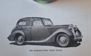 Sunbeam-Talbot Ten 2Ltr 1936 -1948